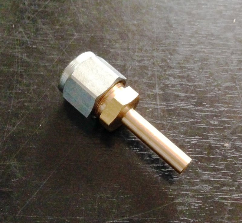 Karbona trases D.6 savienotājs taisnais,GZ-1310   