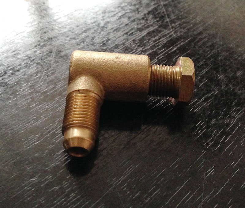 Pāreja 6/8 M10x1/G 1/4 uz m/v  90gr.GZ331A  